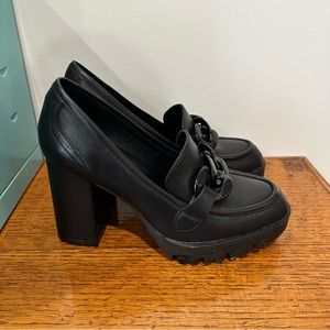 Steve Madden Platform Loafer Heel